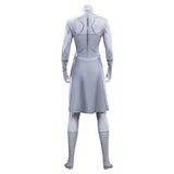 Invincible Anissa Cosplay Costume Viltrumite White Jumpsuit Halloween Full Set Becostume