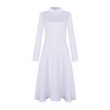 The Testaments Daisy Cosplay Costume Women White Halloween Outfit Becostume