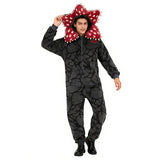 Stranger Things Demogorgon Cosplay Costume Fluffy Pajamas Coral Fleece Suit
