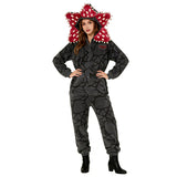 Stranger Things Demogorgon Cosplay Costume Fluffy Pajamas Coral Fleece Suit