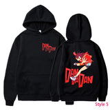 Anime DanDaDan Hoodie Costume Jacket Sweatshirt Sweater Pullover Fleece Suit
