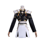 Kpop Demon Hunters Zoey Cosplay Costume Black Golden Halloween Huntrix Outfit Becostume