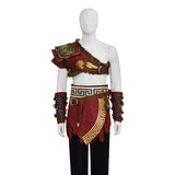 Becostume Martial Deity Kratos Cosplay Costume Spartan Warrior Leather Battle Outfit