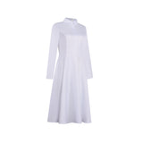 The Testaments Daisy Cosplay Costume Women White Halloween Outfit Becostume