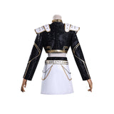 Kpop Demon Hunters Zoey Cosplay Costume Black Golden Halloween Huntrix Outfit Becostume