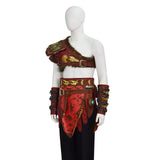 Becostume Martial Deity Kratos Cosplay Costume Spartan Warrior Leather Battle Full Outfit