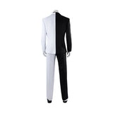 Absolute Two Face White and Black Cosplay Costume Halloween Outfit Becostume