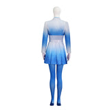 Descendants The Rise of Red Chloe Cosplay Costume Gradient Blue Halloween Outfit Becostume