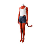 Dispatch Malevola Cosplay Costume Red Jumpsuit Halloween Female Outfit Becostume