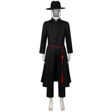 Kpop Demon Hunters Saja Boys Demon Outfit Jinu Cosplay Costume Combat Suit