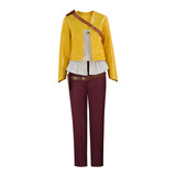 The Witcher Season 4 Ciri Cosplay Costume Yellow Halloween Outfit Becostume