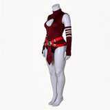 Plus Size Star Wars Ahsoka Tano Cosplay Costume Adult Red Bodysuit Becostume