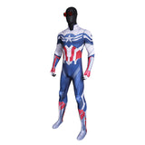 Captain America Cosplay Costume The Falcon Soldier Jumpsuit Full Set Outfit Becostume