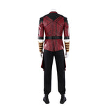 Avengers Doomsday Shang-Chi Cosplay Costume Red Leather Halloween Suit Becostume