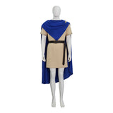 The Odyssey Odysseus Cosplay Costume Blue Cape Ancient Roman Toga Suit Becostume