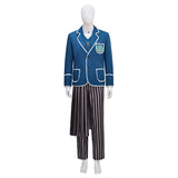 Wicked Wizard Cosplay Men's Blue Suit Cosplay Costume Who Cosplay Suit BEcostume