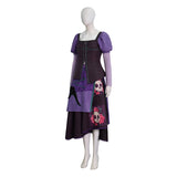 Steps Lilith Cosplay Costume Stepsister Purple Halloween Outfit Becostume