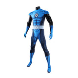 Men Wolverine Cosplay Costume Avengers: Doomsday Blue Halloween Jumpsuit Becostume