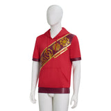 Zombies 5 Ray Cosplay Costume Hoodie Men Red Outfit Carnival Stage Show Becostume
