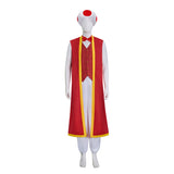The Super Mario Bros. Movie Toad Cosplay Costume Red Robe Halloween Suit Becostume