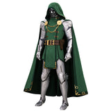 Marvel Tokon Doctor Doom Cosplay Costume Dr. Victor von Doom Halloween Outfit Becostume