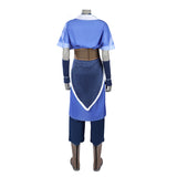 Avatar The Last Airbender Katara Cosplay Costume Blue Outfit Becostume
