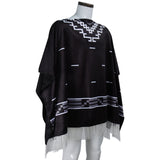 A Fistful of Dollars Clint Eastwood Cosplay Costume Black Cape With Hat becostume