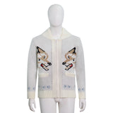 Project Hail Mary Ryan Gosling Cosplay Costume Rocky Grace Zipper Knit Print Sweater Becostume