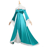 Super Mario Galaxy Princess Rosalina Dress Cosplay Costume Girl Princess Costume