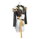 Kpop Demon Hunters Mira Cosplay Costume Golden Black Dance Outfit Kids Adult Becostume