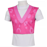 Kpop Demon Hunters Saja Boys Demon Outfit Bobby Cosplay Costume Pink Suit Ver3