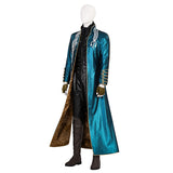 Devil May Cry 3: Dante's Awakening Vergil Cosplay Costume Trench Halloween Suit Becostume
