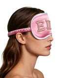 Legally Blonde Elle Pearl Rhinestone Sleep Pink Eye Mask Party Suit Becostume