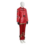 Descendants 5 Red Cosplay Costume Princess Red Leather Halloween Outfit Becostume