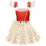 Zombies 4 Kids Nova Cosplay Costume White Uniform Halloween Outfit Becostume