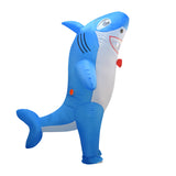 Inflatable Shark Costume Kids Adults Halloween Funny Blow Up Inflatable Costumes