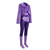 Zoo 2 Movie Gazelle Cosplay Costume Purple Fur Stage Costume Party Suit Becostume