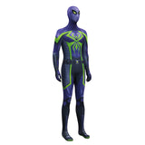 Spider-Man 2 Miles Morales Cosplay Costume Purple Reign Suit Jumpsuit Becostume
