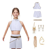 Ready To Ship Kpop Demon Hunters Rumi Costume Kids White Stage Dance Outfit Halloween BEcostume