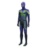 Spider-Man 2 Miles Morales Cosplay Costume Purple Reign Suit Jumpsuit Becostume