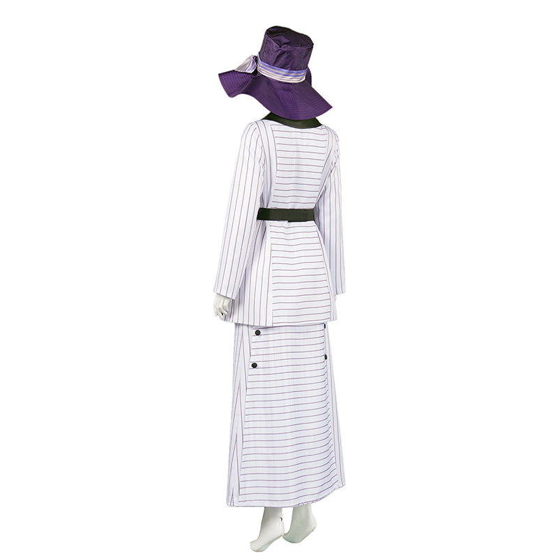 titanic rose purple dress Love the film, but I can't imagine any person wearing a short-sleeved "swim dress" dress in 4C (39F) weather (like Rose does during the sinking)...Or maybe some women reportedly dressed up like