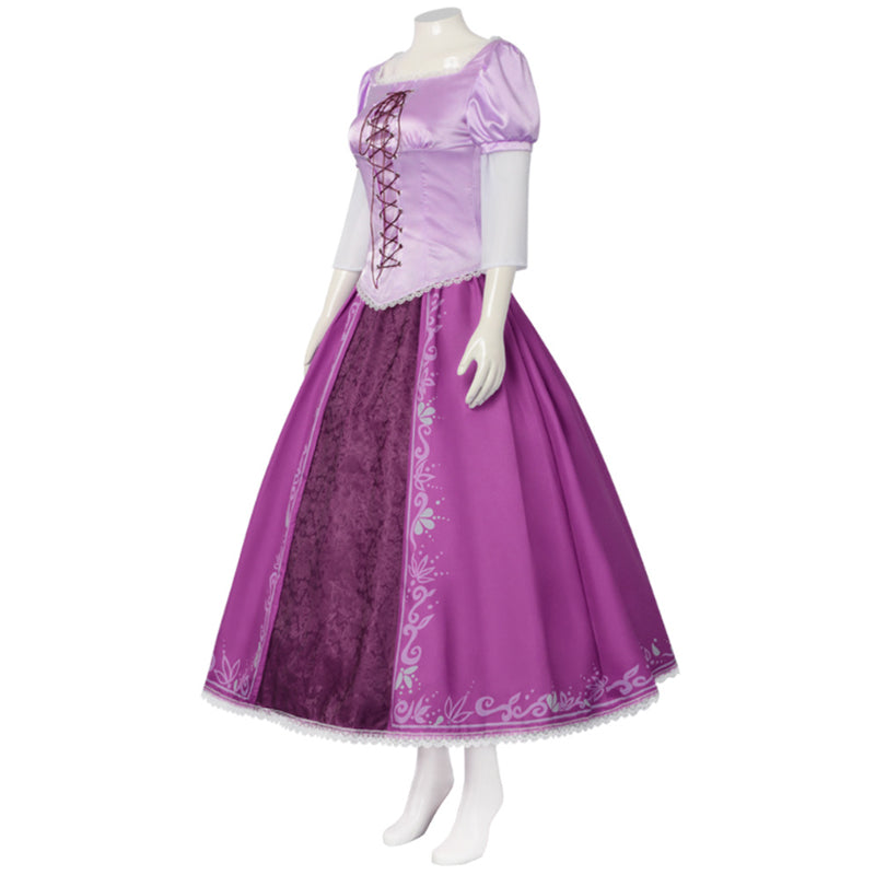 Tangled Rapunzel Dress Women Kids Tangled Rapunzel Princess Cosplay Co – Becostume Tangled Rapunzel Dress Women Kids Tangled Rapunzel Princess Cosplay Co – Becostume
