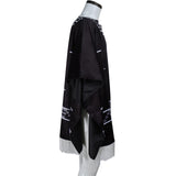 A Fistful of Dollars Clint Eastwood Cosplay Costume Black Cape With Hat becostume