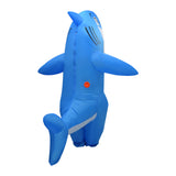Inflatable Shark Costume Kids Adults Halloween Funny Blow Up Inflatable Costumes