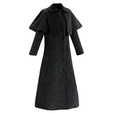 Addams Jenna Wednesday S2 Cosplay Costume Coat Women's Halloween Outfit Becostume