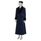 A Christmas Carol Ebenezer Scrooge Cosplay Costume Johnny Victorian Dark Blue Coat Becostume