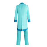 Wicked For Good Wizard Fiyero Cosplay Blue Cosplay Costume Halloween Suit BEcostume
