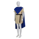 The Odyssey Odysseus Cosplay Costume Blue Cape Ancient Roman Toga Suit Becostume