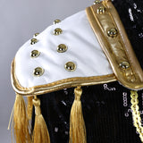 Kpop Demon Hunters Mira Cosplay Costume Black Golden Halloween Huntrix Outfit Becostume