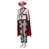 Twisted Metal Sweet Tooth Clown Pants Outfits With Mask Halloween Carnival Suit Becostume